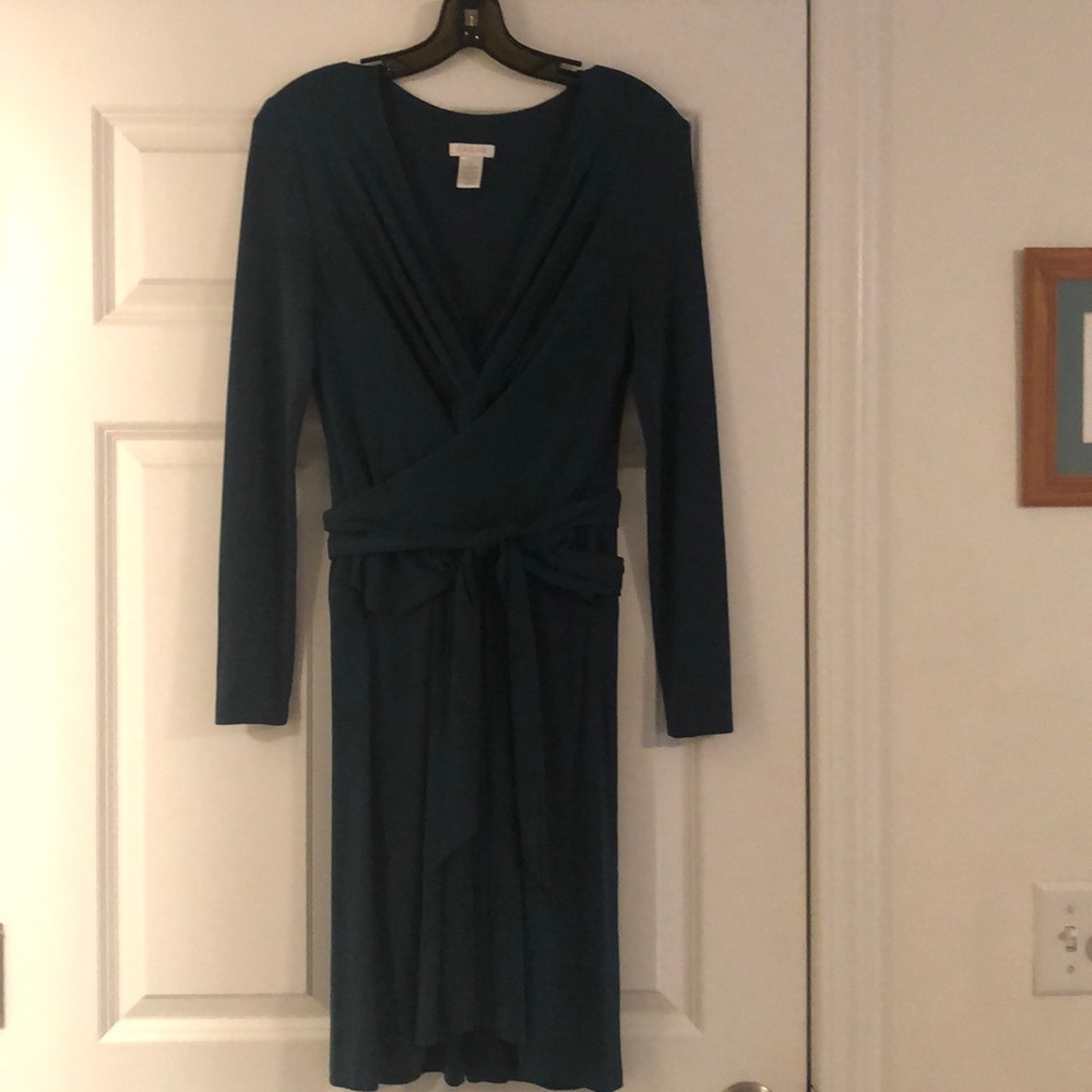 💚Beautiful!💚Deep green Cacahe’ dress.